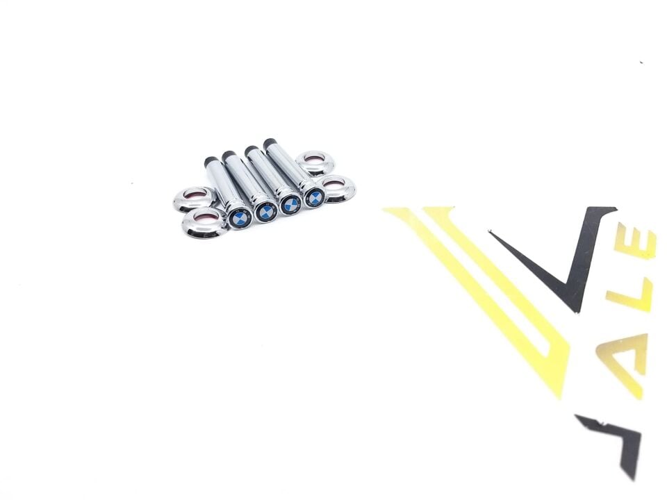 BMW 3-5 SERİSİ KAPI KİLİT PİMİ BMW LOGOLU - TAKIM - E30.E34.E36.E39.E46.E87.E90. YAN SANAYİ