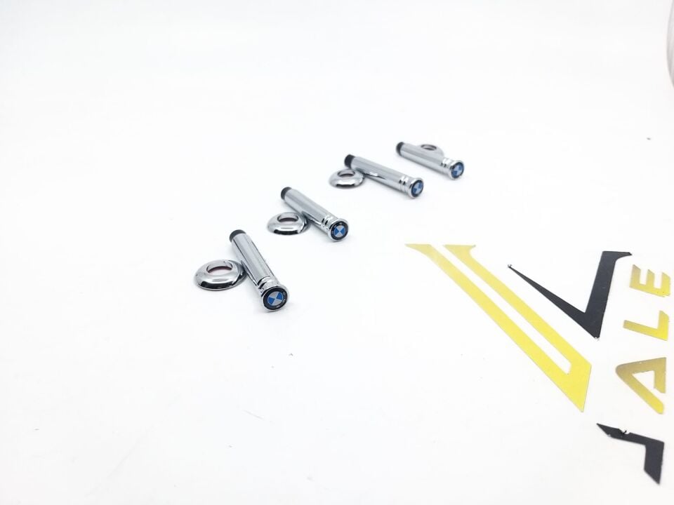 BMW 3-5 SERİSİ KAPI KİLİT PİMİ BMW LOGOLU - TAKIM - E30.E34.E36.E39.E46.E87.E90. YAN SANAYİ