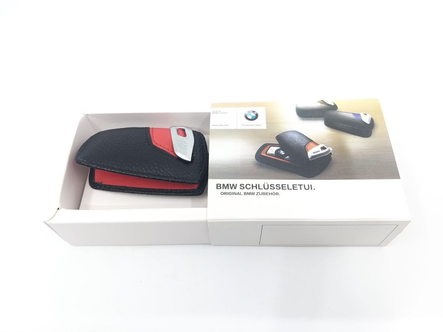 BMW 3-5 SERİSİ ANAHTARLIK KILIF - KIRMIZI - F10.F20.F30.F32.F33.F34.X3.X4 YAN SANAYİ