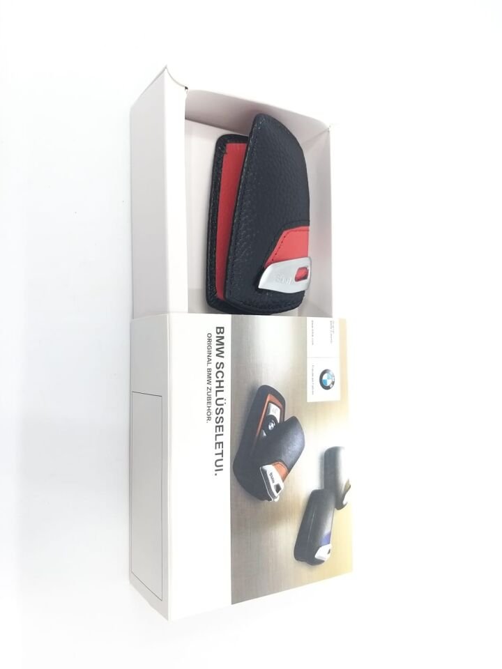 BMW 3-5 SERİSİ ANAHTARLIK KILIF - KIRMIZI - F10.F20.F30.F32.F33.F34.X3.X4 YAN SANAYİ