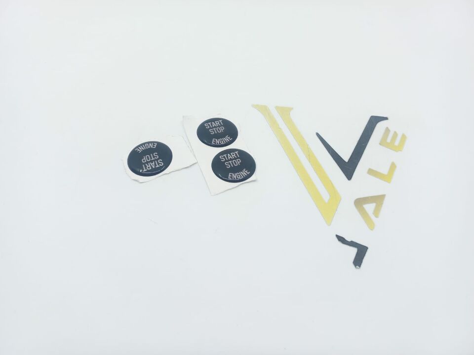 BMW 1-3 SERİSİ START STOP TUŞU - SİYAH - YAPIŞTIRMA E90.E60.E87.E92 YAN SANAYİ