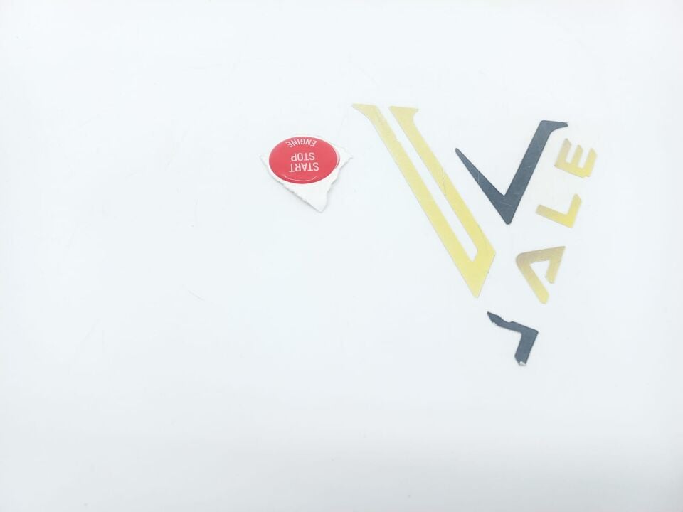 BMW 3-5 SERİSİ START STOP TUŞU - KIRMIZI - YAPIŞTIRMA E90.E60.E87.E92. YAN SANAYİ