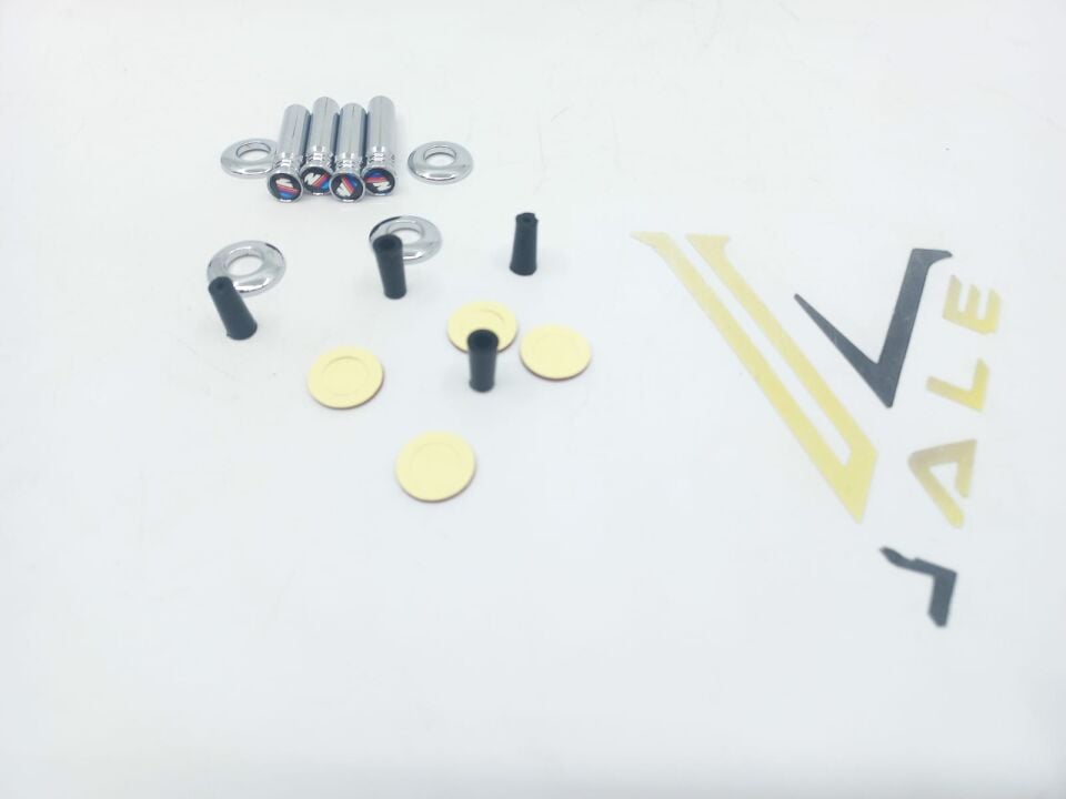 BMW 3-5 SERİSİ KAPI KİLİT PİMİ M LOGOLU - TAKIM - E30.E34.E36.E39.E46.E87.E90. YAN SANAYİ