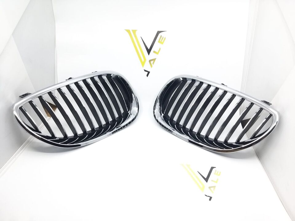 BMW 5 SERİSİ PANJUR BÖBREK TAKIMI -KROM- E60 YAN SANAYİ