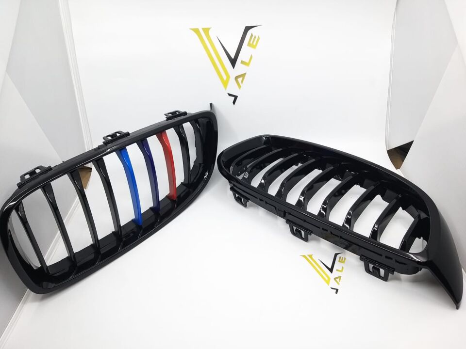 BMW 4 SERİSİ PANJUR TAKIM - M - PARLAK SİYAH TEKLİ F32.F36 YAN SANAYİ