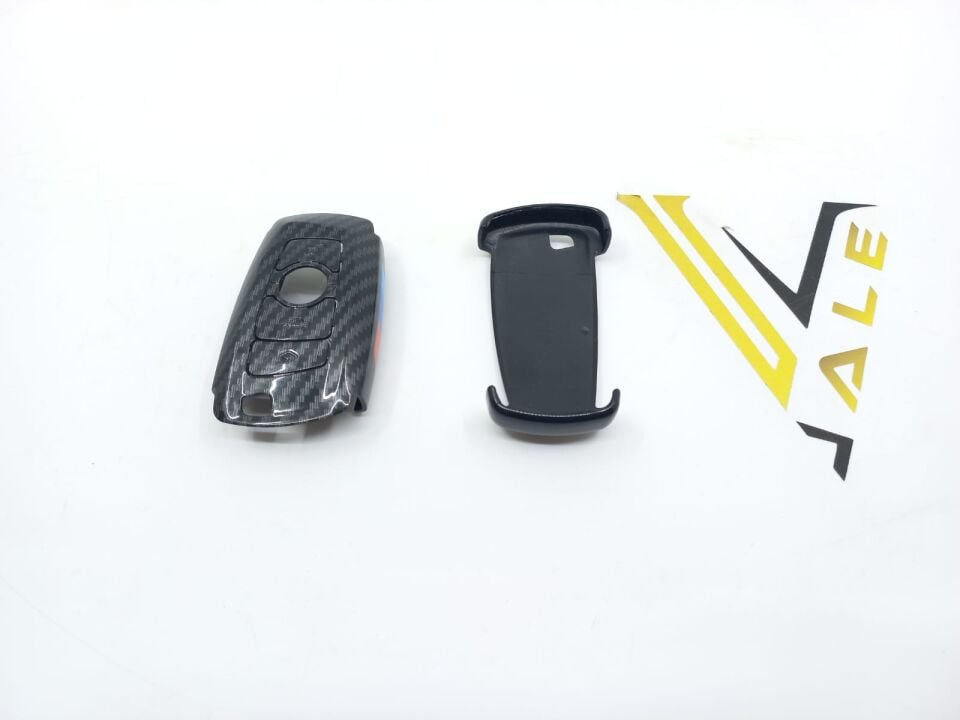 BMW 3-5 SERİSİ ANAHTARLIK KILIFI PLASTİK - M KARBON - ŞERİTLİ F10.F20.F30 YAN SANAYİ