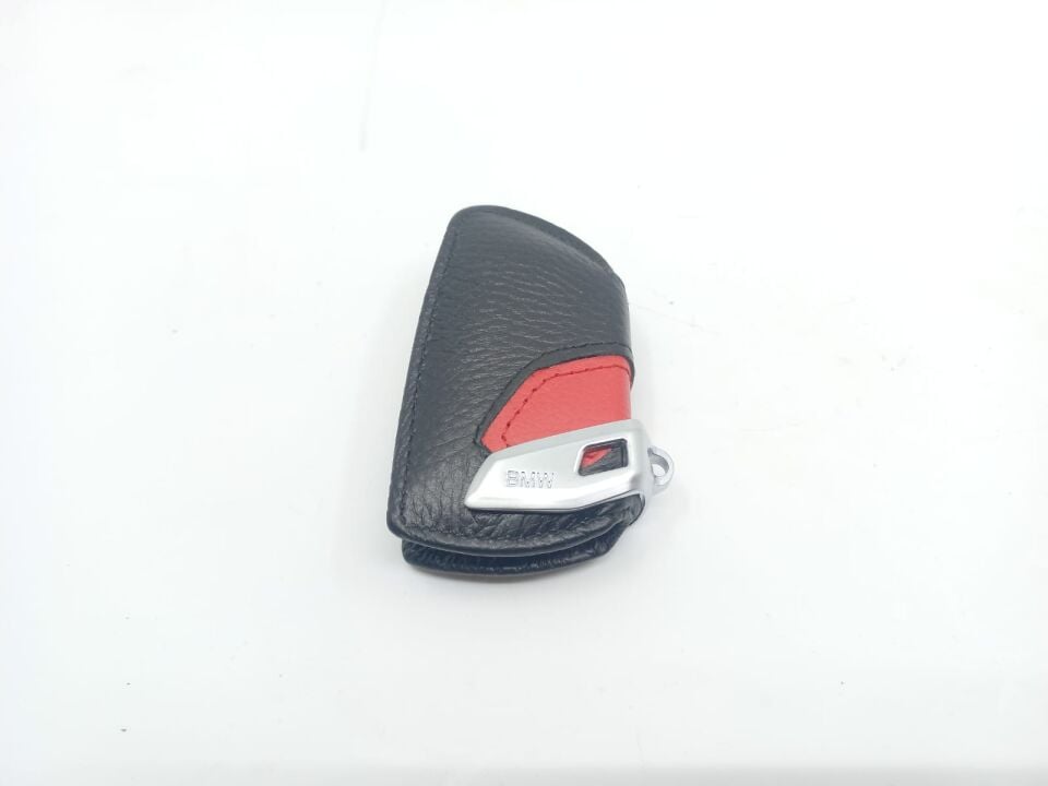 BMW 3-5 SERİSİ ANAHTARLIK DERİ- KIRMIZI - X5.F15.G SERİSİ YAN SANAYİ