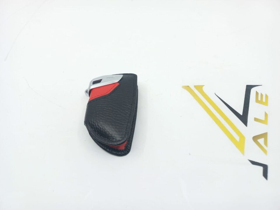 BMW 3-5 SERİSİ ANAHTARLIK DERİ- KIRMIZI - X5.F15.G SERİSİ YAN SANAYİ