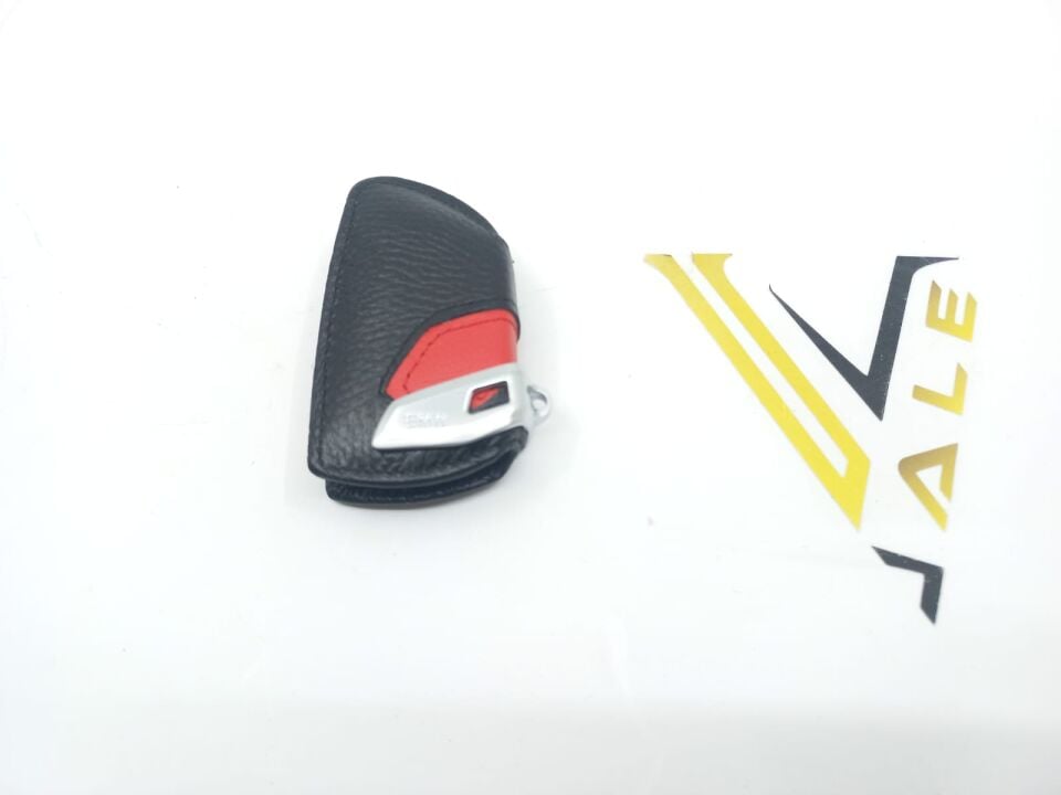 BMW 3-5 SERİSİ ANAHTARLIK DERİ- KIRMIZI - X5.F15.G SERİSİ YAN SANAYİ