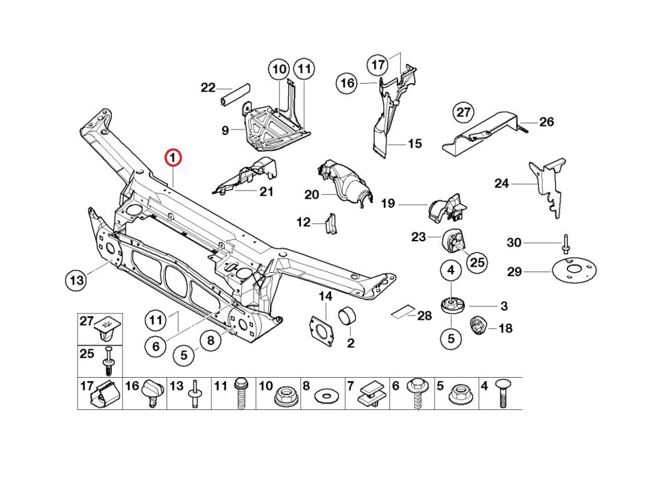 BMW 3 SERİSİ ÖN PANEL E46 YAN SANAYİ