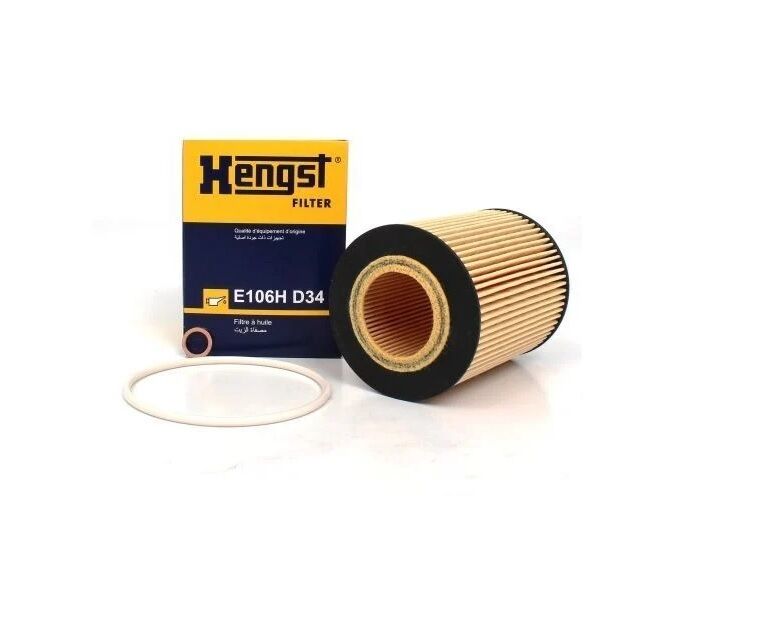 BMW 3-5 SERİSİ YAĞ FİLTRESİ E106HD34 E46.E60.M52.M54 HENGST