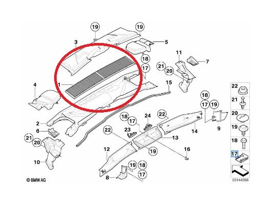 BMW 3 SERİSİ KLİMA FİLTRESİ - KARBONLU - E87.E90 YAN SANAYİ