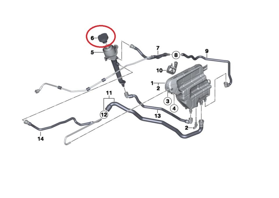 BMW 3-5 SERİSİ RADYATÖR KAPAĞI 2,0 BAR E39.E46.E36.E60.F10 FEBİ