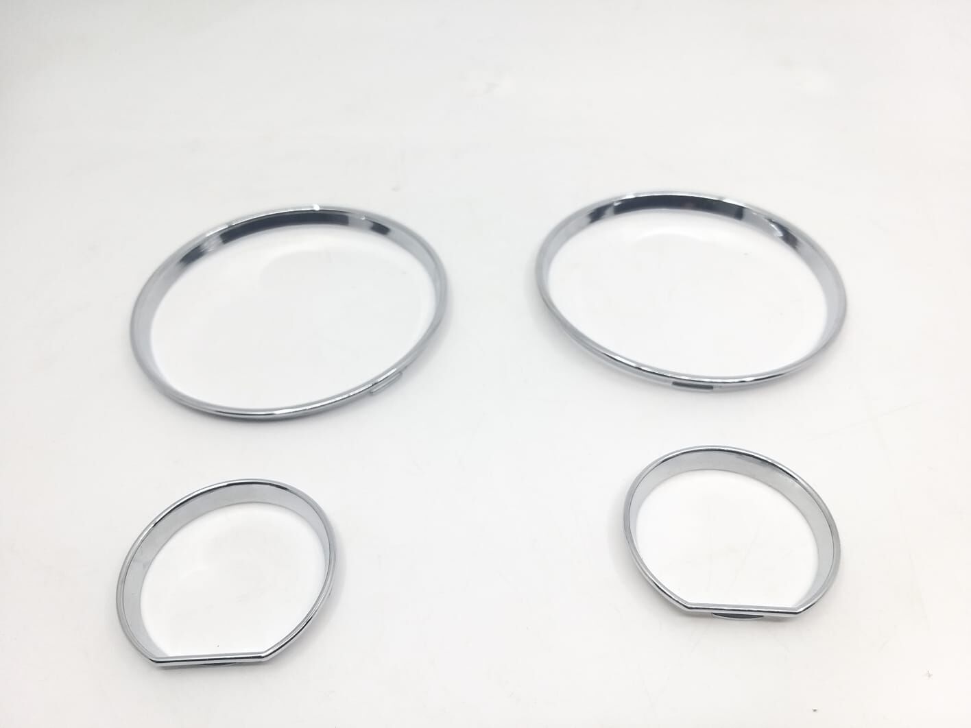 BMW 5 SERİSİ GÖSTERGE ÇERÇEVESİ - DÜZ - KROM E34 YAN SANAYİ