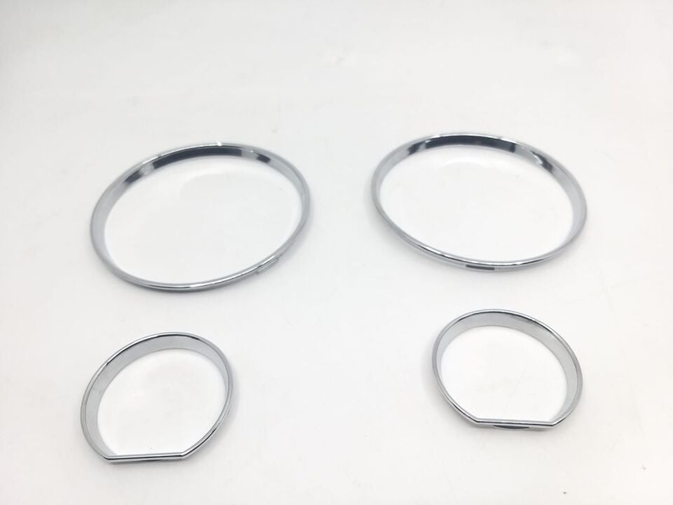 BMW 5 SERİSİ GÖSTERGE ÇERÇEVESİ - DÜZ - KROM E34 YAN SANAYİ