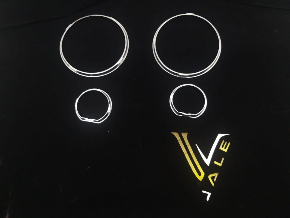 BMW 5 SERİSİ GÖSTERGE ÇERÇEVESİ - DÜZ - KROM E34 YAN SANAYİ