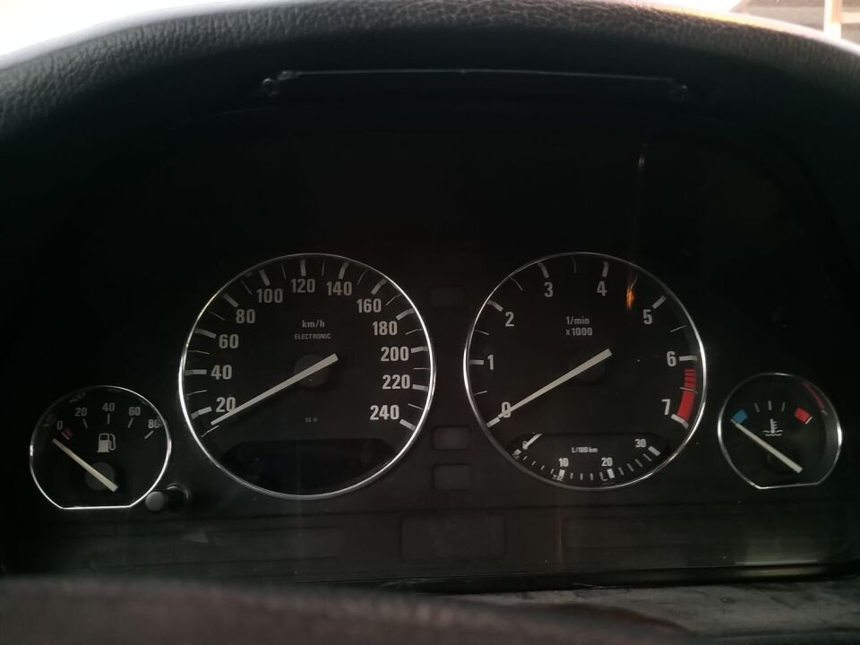 BMW 5 SERİSİ GÖSTERGE ÇERÇEVESİ - DÜZ - KROM E34 YAN SANAYİ