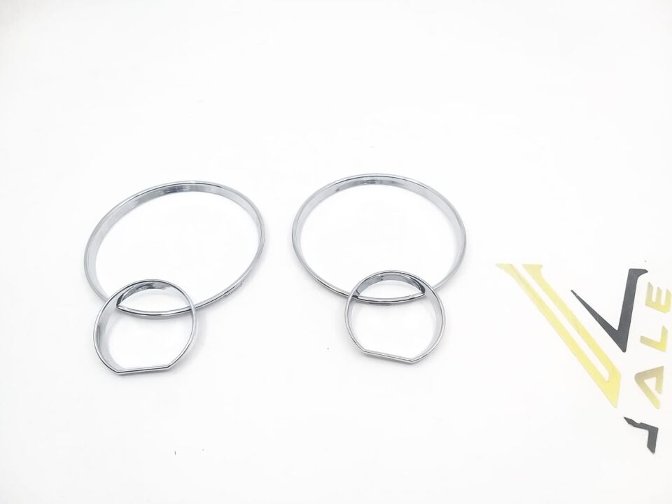 BMW 5 SERİSİ GÖSTERGE ÇERÇEVESİ - DÜZ - KROM E34 YAN SANAYİ