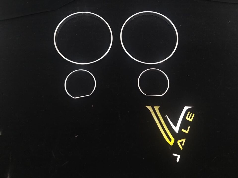 BMW 5 SERİSİ GÖSTERGE ÇERÇEVESİ - DÜZ - KROM E34 YAN SANAYİ