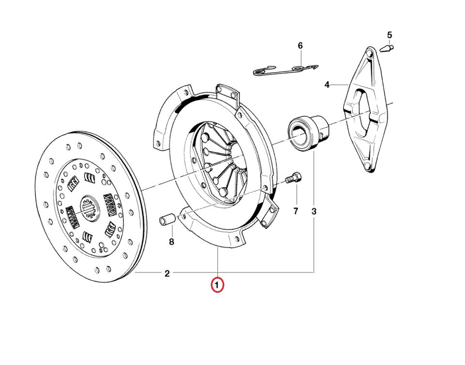 BMW 3-5 SERİSİ DEBRİYAJ SETİ E30.E36.E34.M42.M43.M44 LUK
