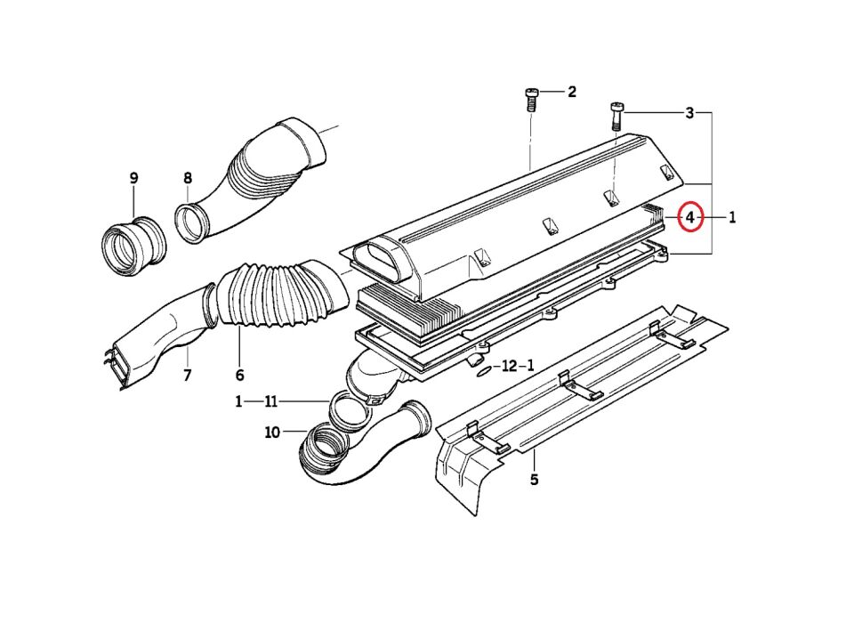 BMW 3-5 SERİSİ HAVA FİLTRESİ LX467/1 M51.E36.E34.E39 YAN SANAYİ