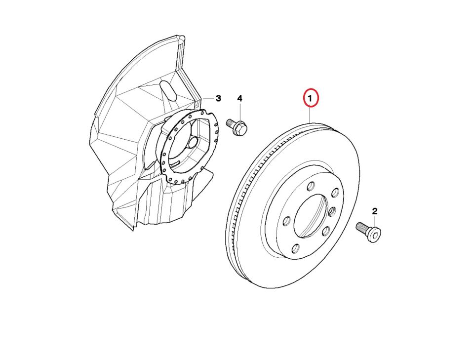 BMW 3 SERİSİ ÖN FREN AYNASI TAKIM - HAVALI - E36.E46.Z4.Z3 FERODO
