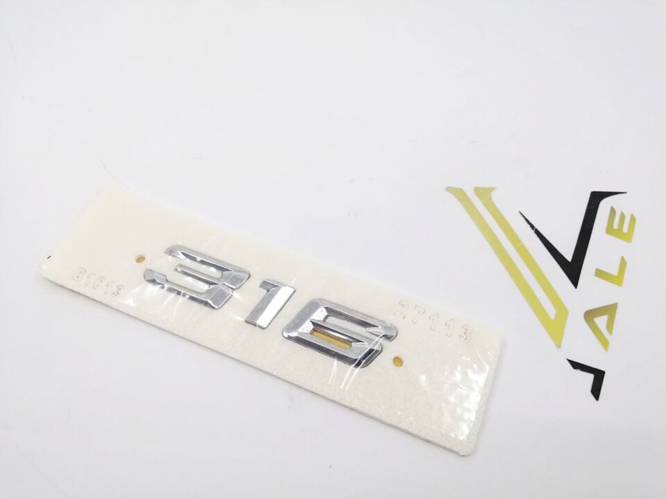 BMW 3 SERİSİ BAGAJ AMBLEM 316 YAZISI E21.E30 YAN SANAYİ