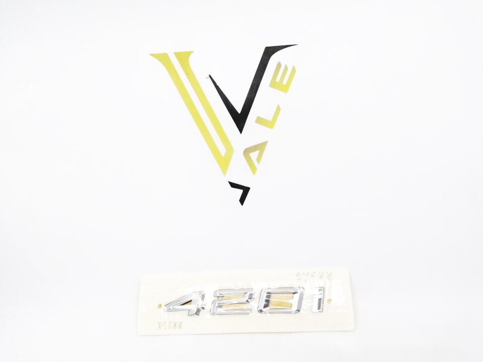 BMW 4 SERİSİ BAGAJ AMBLEM - 420İ - YAZISI F32.F33.F36 YAN SANAYİ