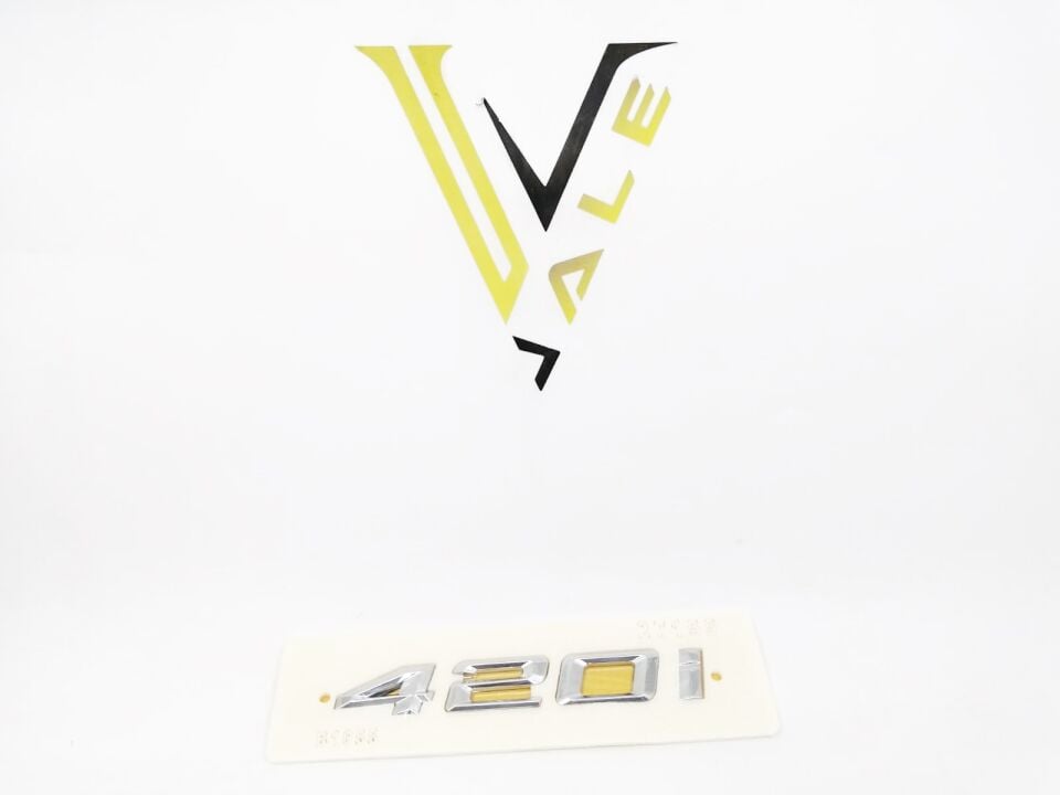 BMW 4 SERİSİ BAGAJ AMBLEM - 420İ - YAZISI F32.F33.F36 YAN SANAYİ