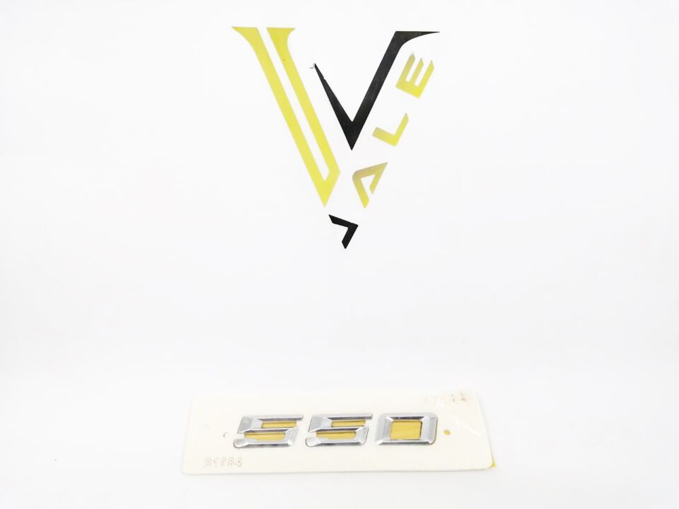 BMW 5 SERİSİ BAGAJ AMBLEM - 550 - YAZISI E34.E39.E60.F10.G30 YAN SANAYİ