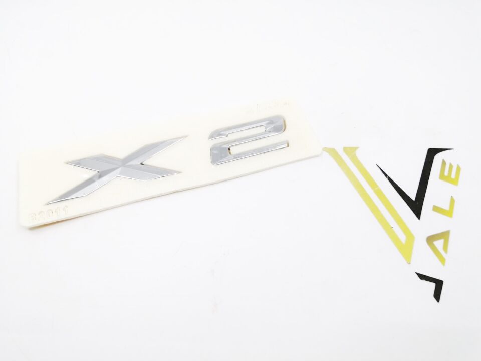 BMW X2 SERİSİ BAGAJ AMBLEM - X2 - YAZISI F39 YAN SANAYİ