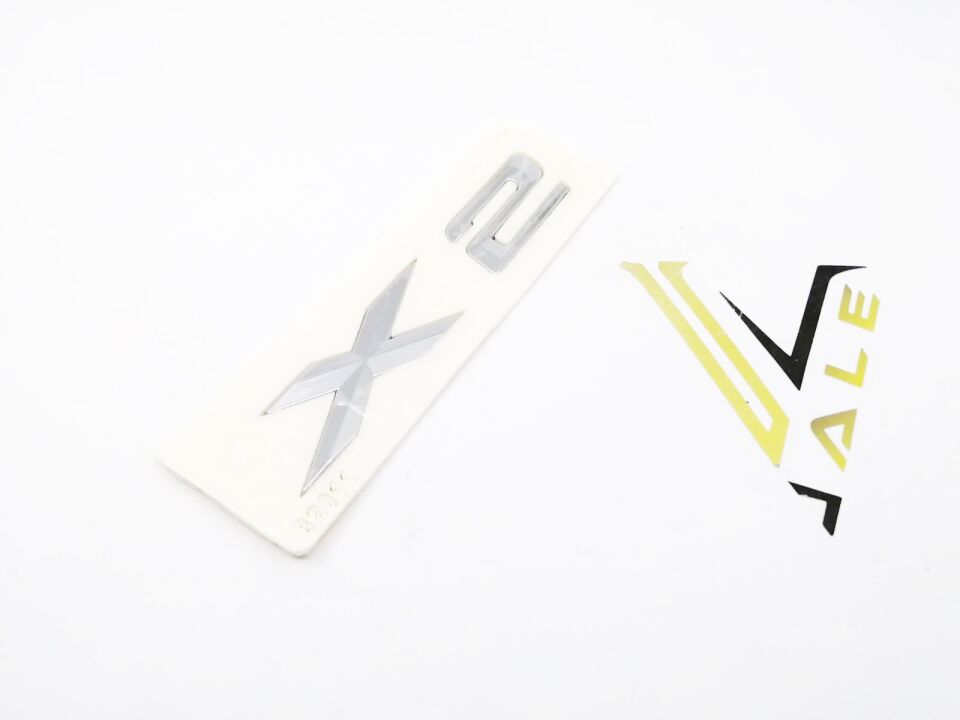 BMW X2 SERİSİ BAGAJ AMBLEM - X2 - YAZISI F39 YAN SANAYİ