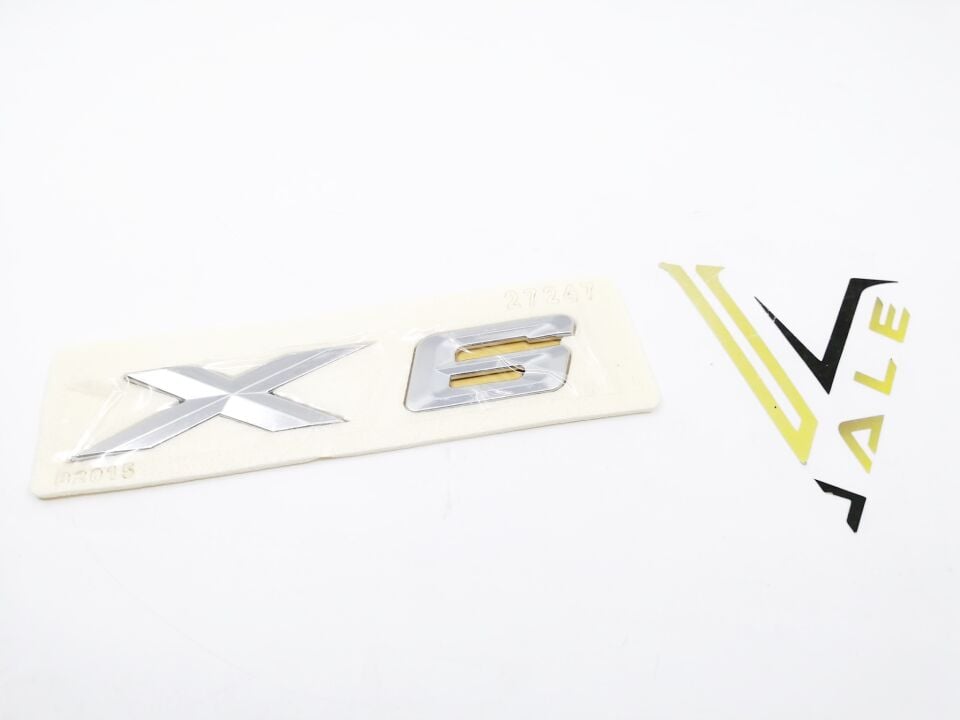 BMW X6 SERİSİ BAGAJ AMBLEM - X6 - YAZISI E71.E72 YAN SANAYİ