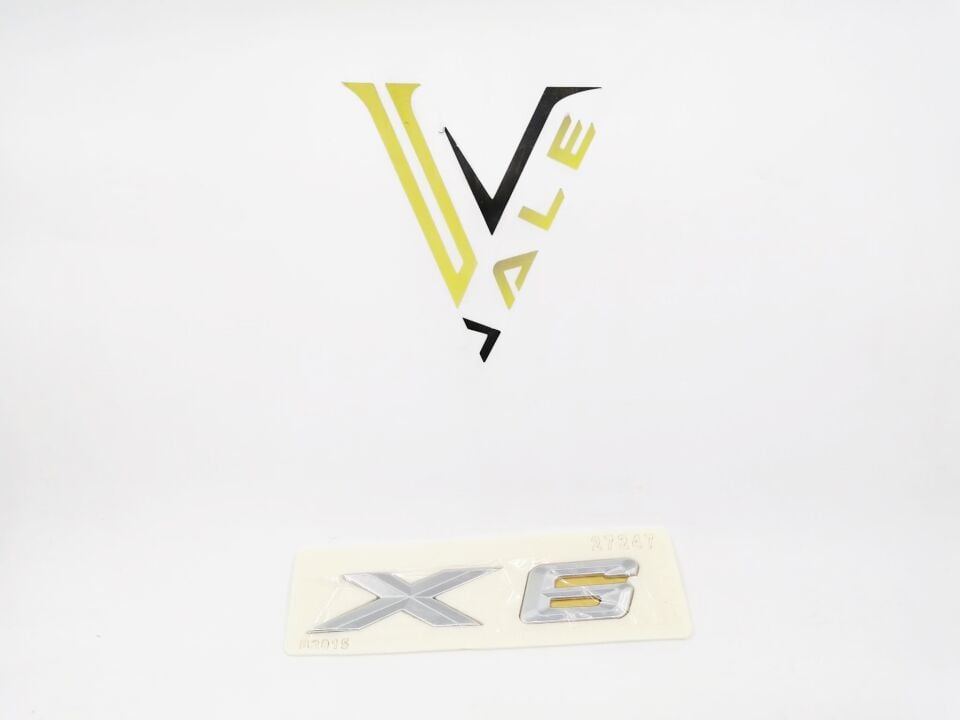 BMW X6 SERİSİ BAGAJ AMBLEM - X6 - YAZISI E71.E72 YAN SANAYİ