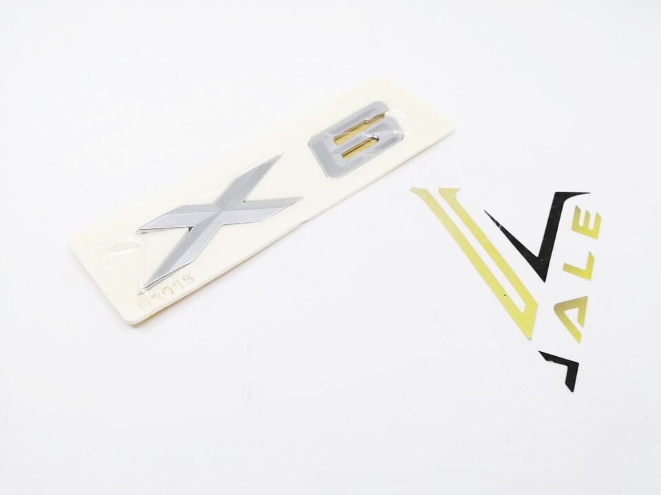 BMW X6 SERİSİ BAGAJ AMBLEM - X6 - YAZISI E71.E72 YAN SANAYİ