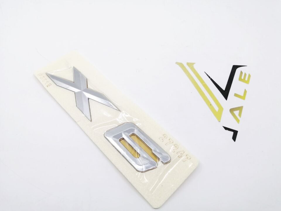 BMW X6 SERİSİ BAGAJ AMBLEM - X6 - YAZISI E71.E72 YAN SANAYİ