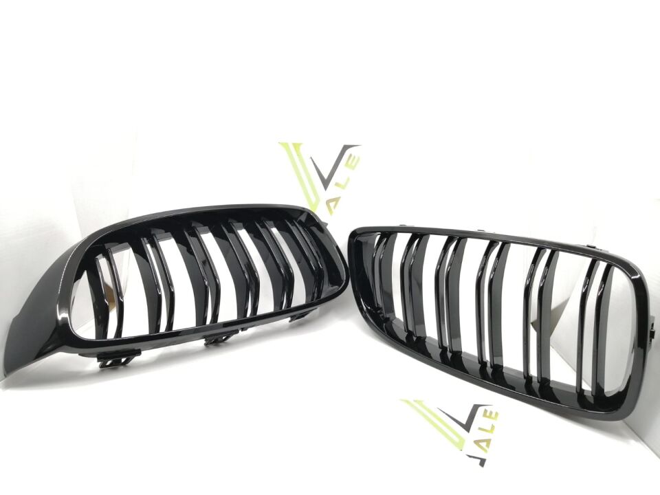 BMW 4 SERİSİ PANJUR TAKIM ÇİFTLİ  - PARLAK SİYAH - F32.F36 YAN SANAYİ