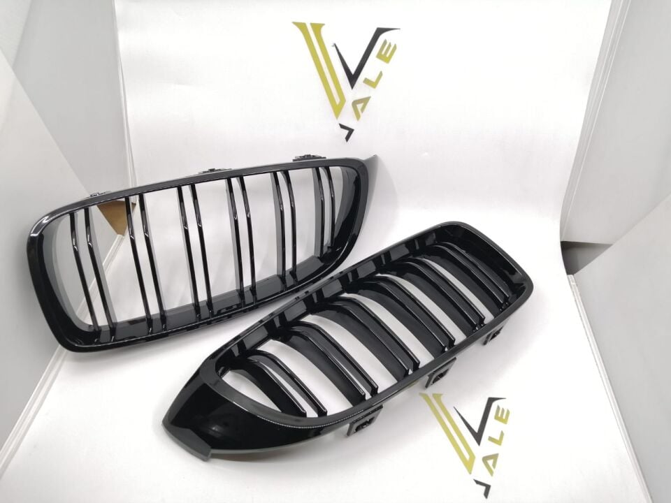 BMW 4 SERİSİ PANJUR TAKIM ÇİFTLİ  - PARLAK SİYAH - F32.F36 YAN SANAYİ