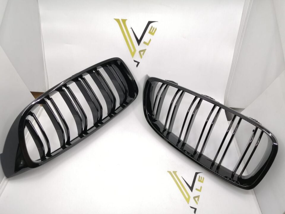 BMW 4 SERİSİ PANJUR TAKIM ÇİFTLİ  - PARLAK SİYAH - F32.F36 YAN SANAYİ