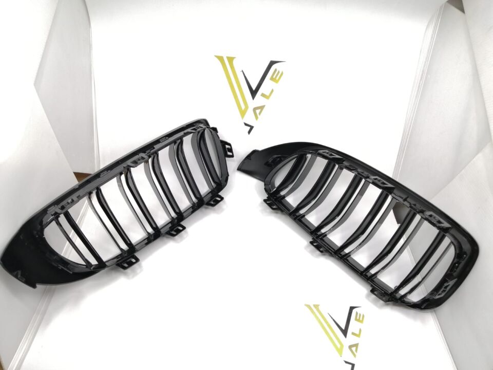 BMW 4 SERİSİ PANJUR TAKIM ÇİFTLİ  - PARLAK SİYAH - F32.F36 YAN SANAYİ