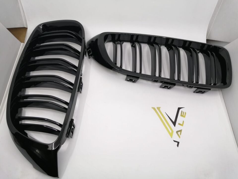 BMW 4 SERİSİ PANJUR TAKIM ÇİFTLİ  - PARLAK SİYAH - F32.F36 YAN SANAYİ
