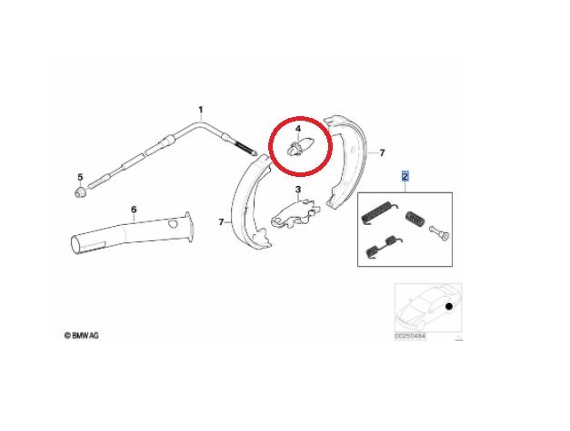 BMW 1 - 2 - 3 SERİSİ EL FREN CIRCIRI E36.E46.E87.E90.F30 ORJİNAL