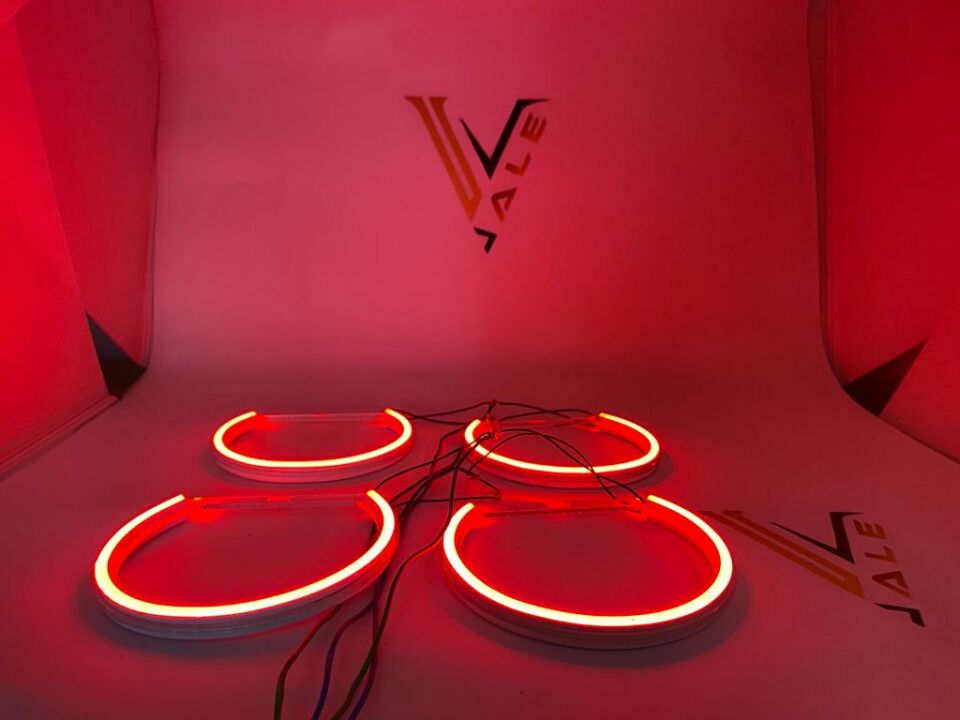 BMW 3-5 SERİSİ ANGEL SET - KIRMIZI - HALKA TAKIM FAR E36.E46.E39 YAN SANAYİ