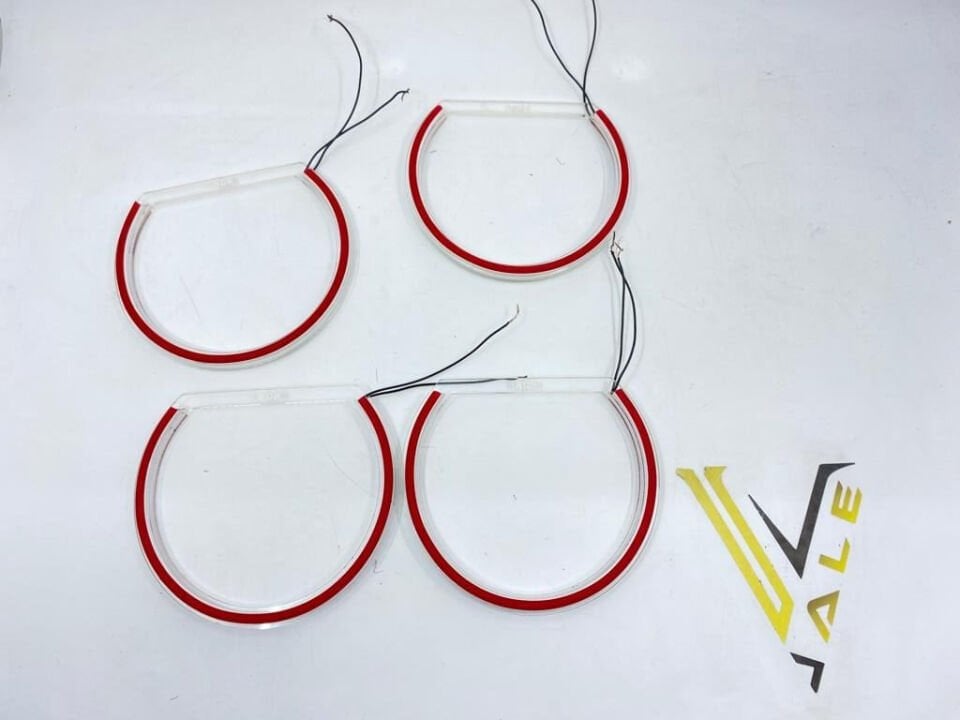 BMW 3-5 SERİSİ ANGEL SET - KIRMIZI - HALKA TAKIM FAR E36.E46.E39 YAN SANAYİ