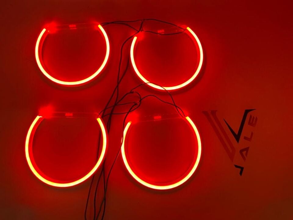 BMW 3-5 SERİSİ ANGEL SET - KIRMIZI - HALKA TAKIM FAR E36.E46.E39 YAN SANAYİ