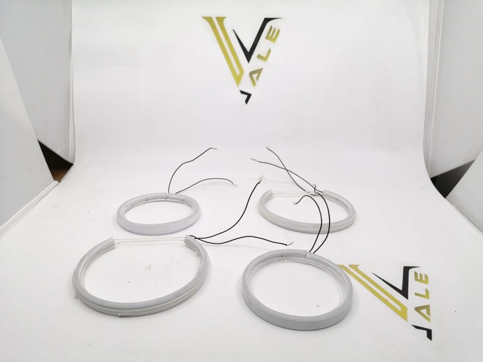 BMW 3-5 SERİSİ ANGEL SET - BEYAZ - HALKA TAKIM FAR E90.E60.E87 YAN SANAYİ