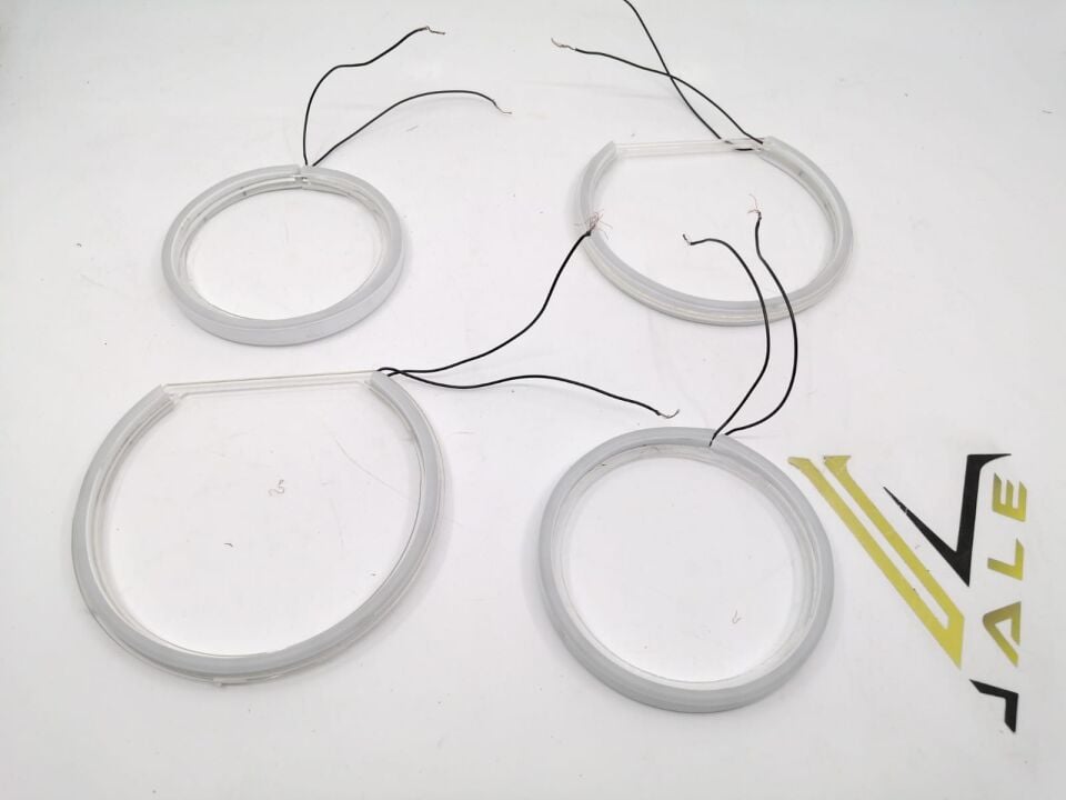 BMW 3-5 SERİSİ ANGEL SET - BEYAZ - HALKA TAKIM FAR E90.E60.E87 YAN SANAYİ