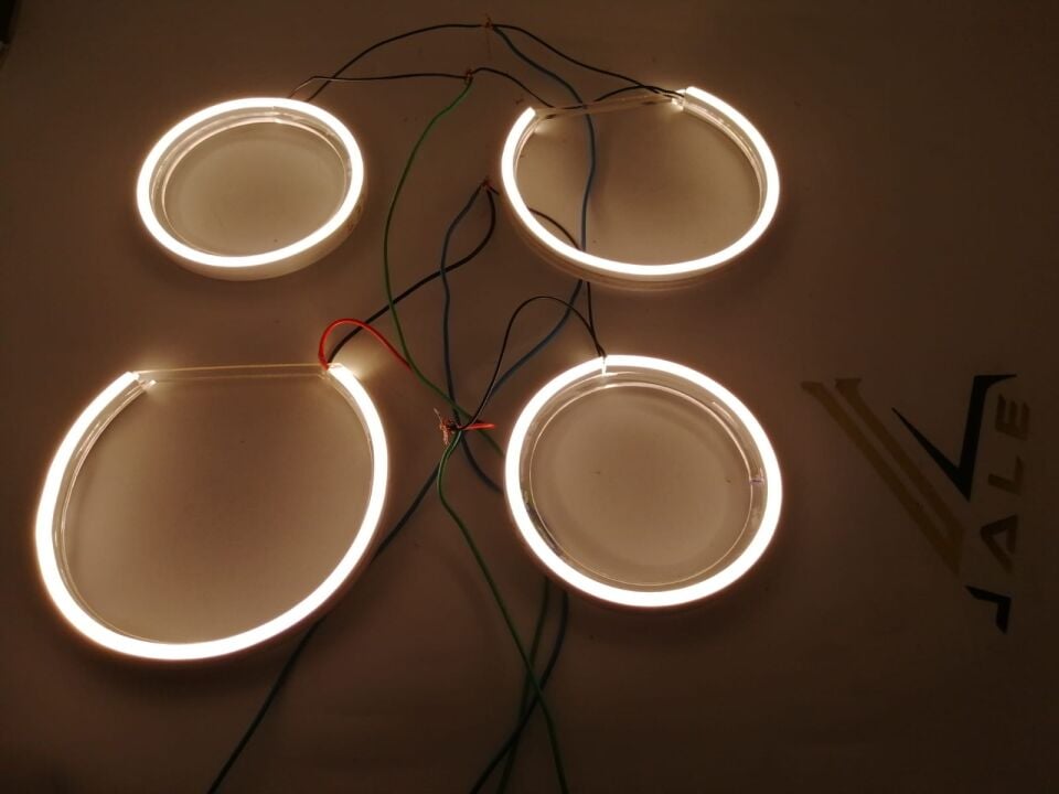 BMW 3-5 SERİSİ ANGEL SET - GÜN IŞIĞI - HALKA TAKIM FAR E90.E60.E87 YAN SANAYİ