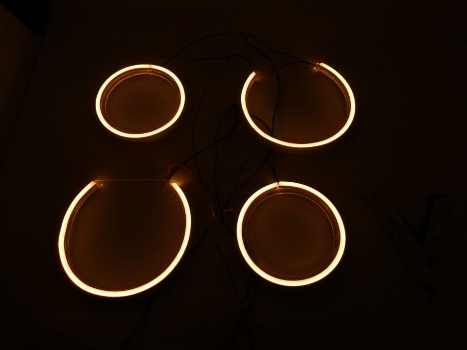 BMW 3-5 SERİSİ ANGEL SET - GÜN IŞIĞI - HALKA TAKIM FAR E90.E60.E87 YAN SANAYİ