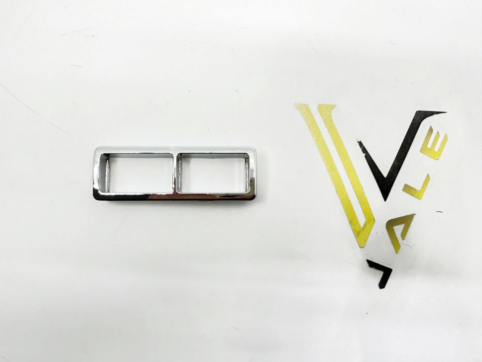 BMW 3 SERİSİ CAM DÜĞME ÇERÇEVESİ İKİLİ - CHROM - E36 YAN SANAYİ